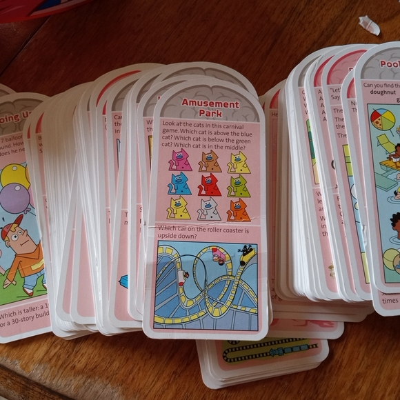 SmartyPants Kindergarten Brain Building Cards - Picture 3 of 5